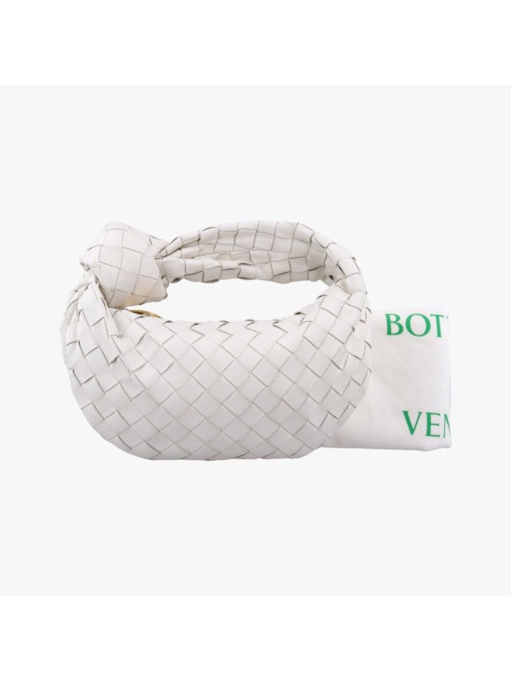 Bottega Veneta the Jodie White Patent Shoulder Bag